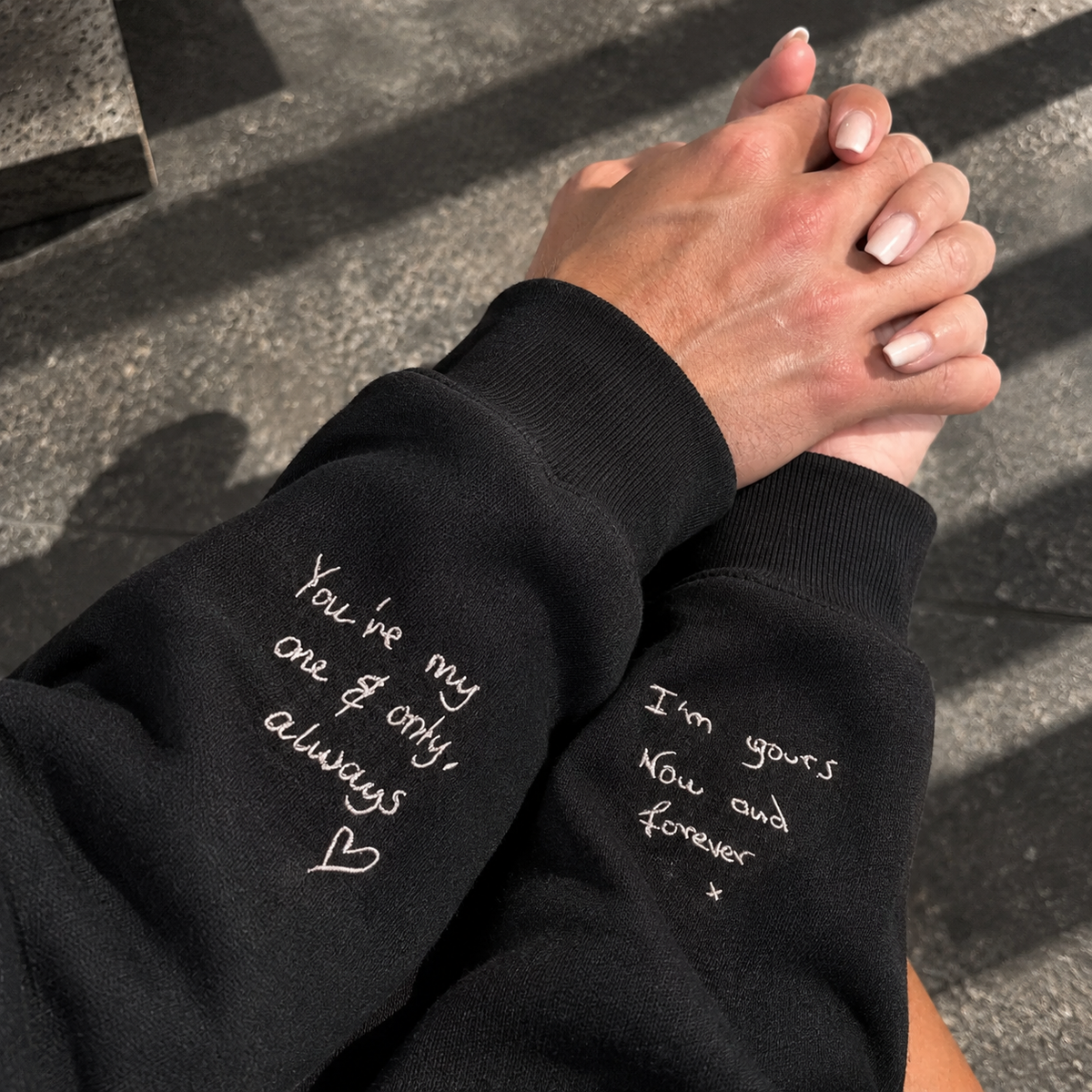 Your handwritten note / kids drawings on clothing
