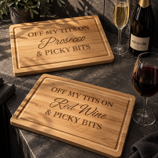 Off my tits on (your favourite drink/cocktail) & picky bits boards
