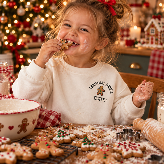 Christmas cookie tester KIDS Sweatshirt