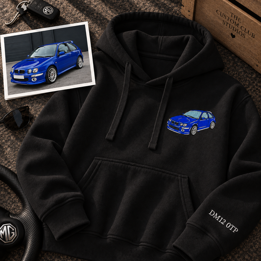 Your car embroidered clothing