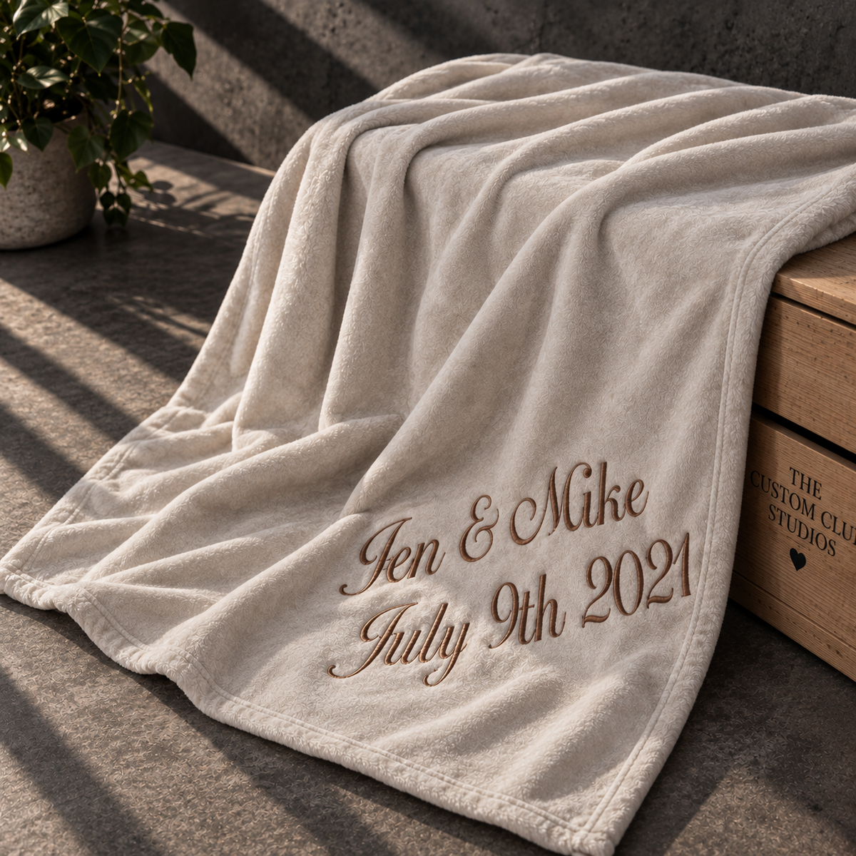 custom club blankets