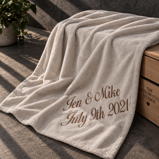 custom club blankets