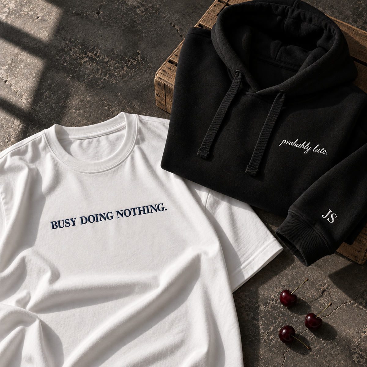 Design Your Own Embroidered T-Shirt, Sweatshirt or Hoodie