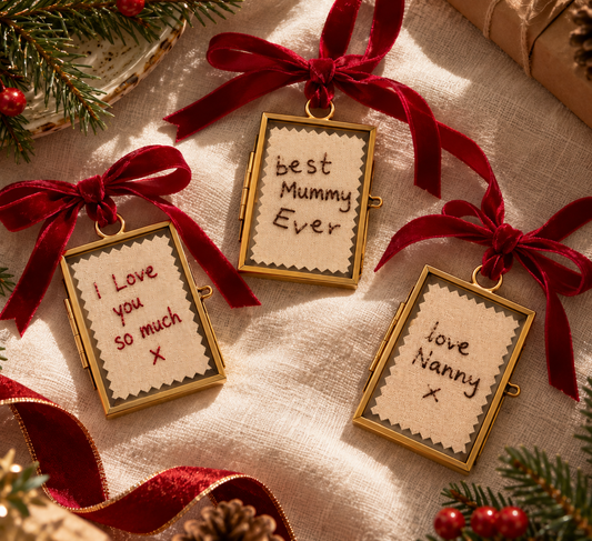 Personalised mini hanging frames / decoration
