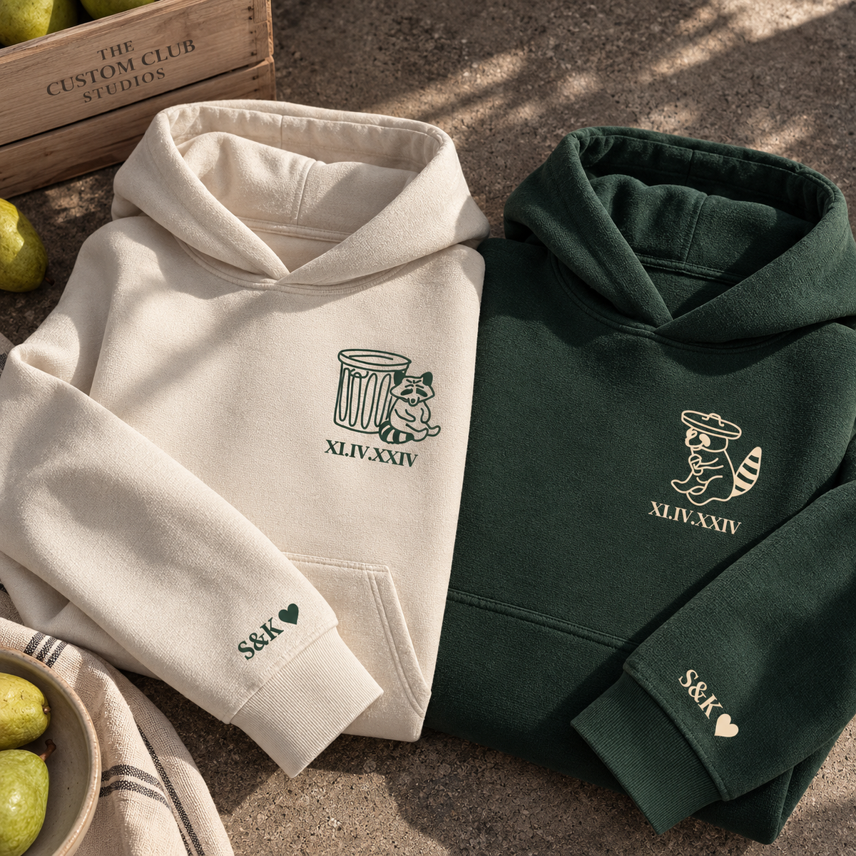 Animal design clothing for couples