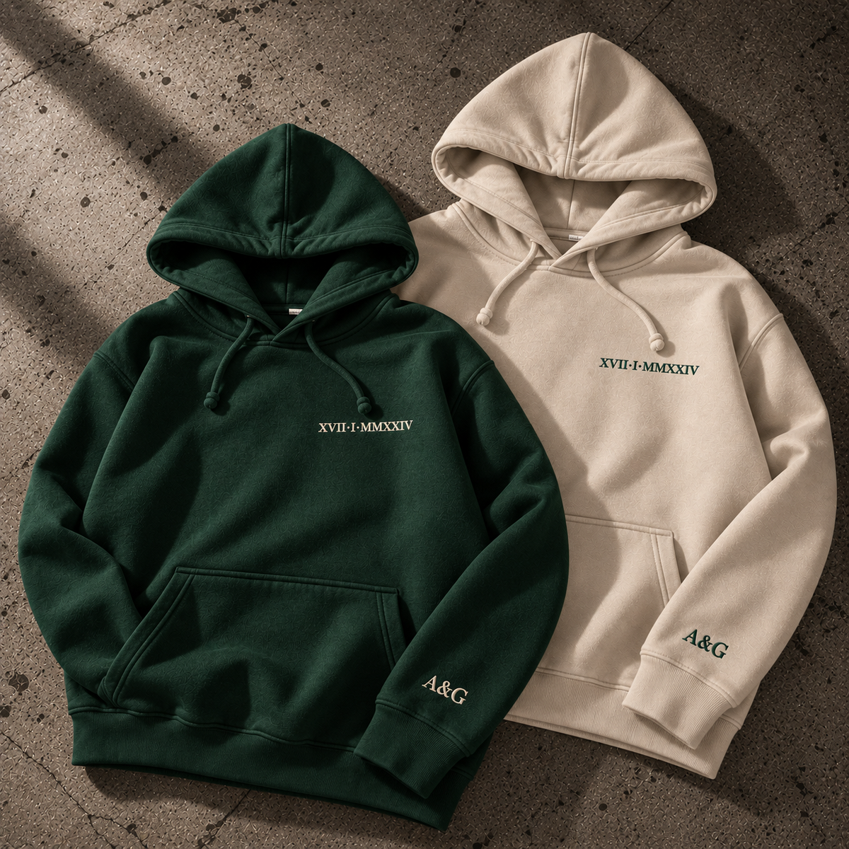 Personalised Roman Numeral Clothing
