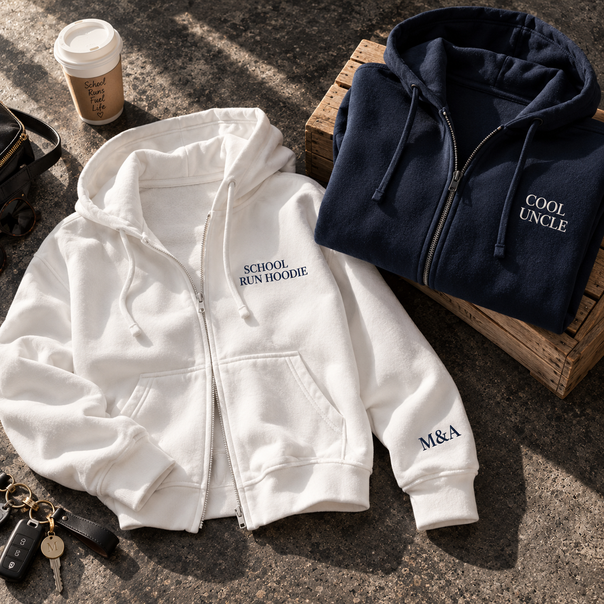 Design Your Own zip up hoodie