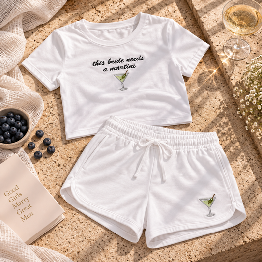 This Bride needs a martini set