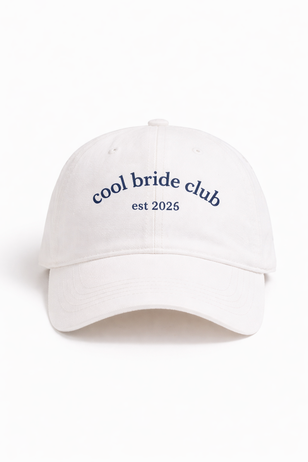 Cool bride club personalised cap