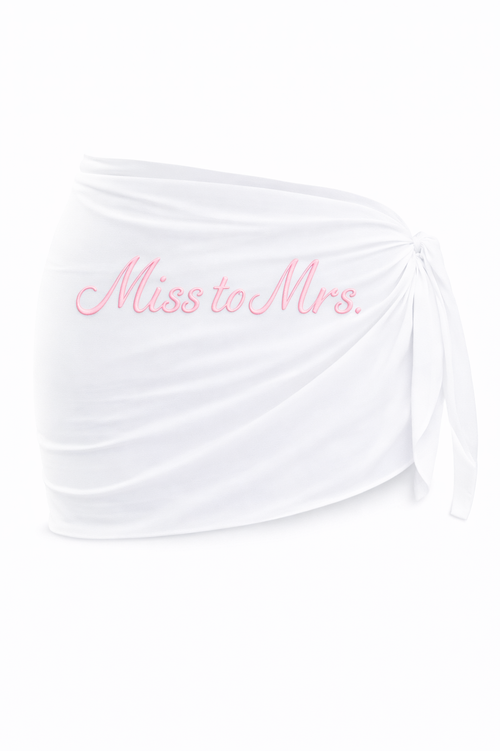 Personalised embroidered sarong