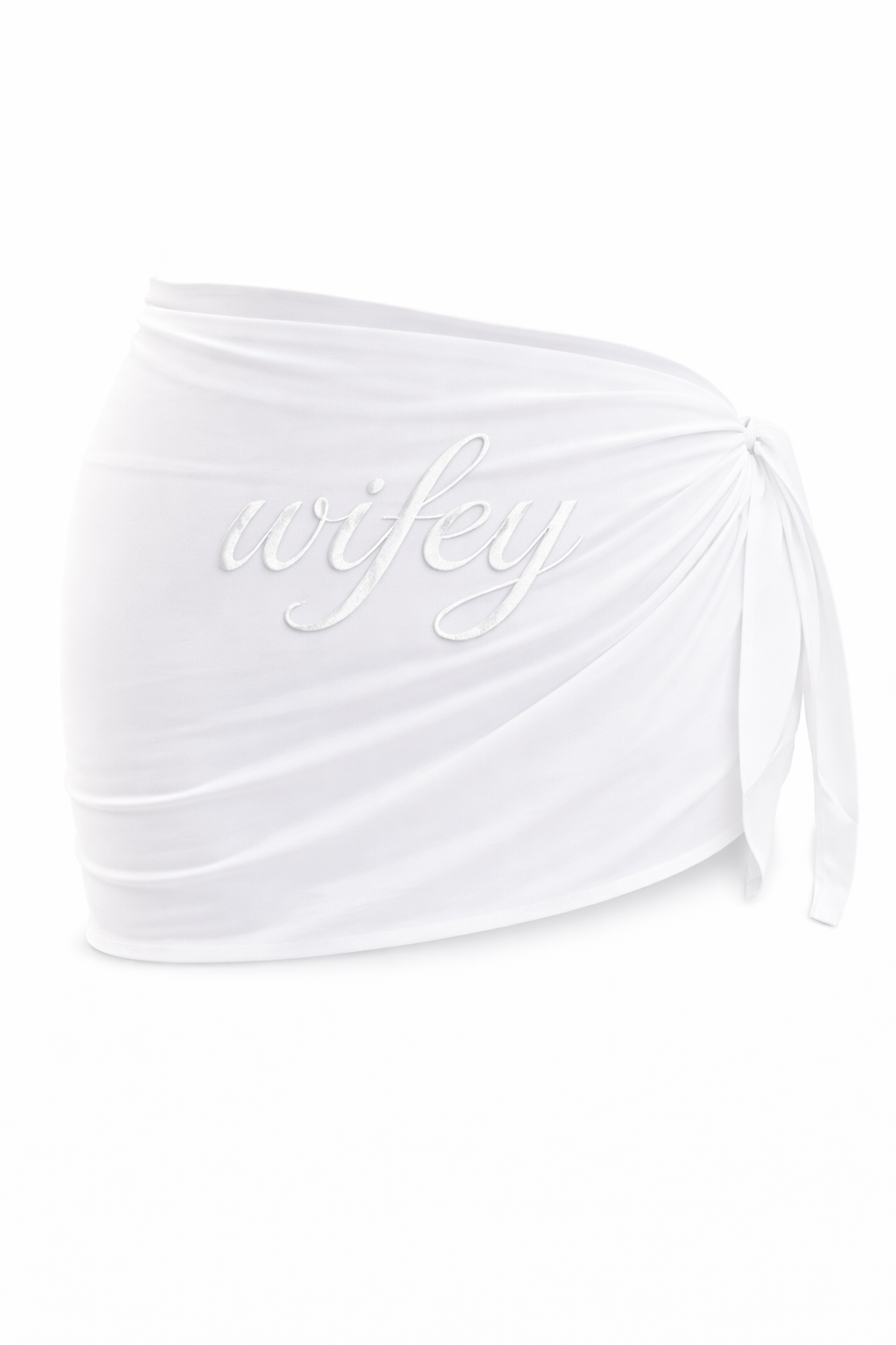 Personalised embroidered sarong