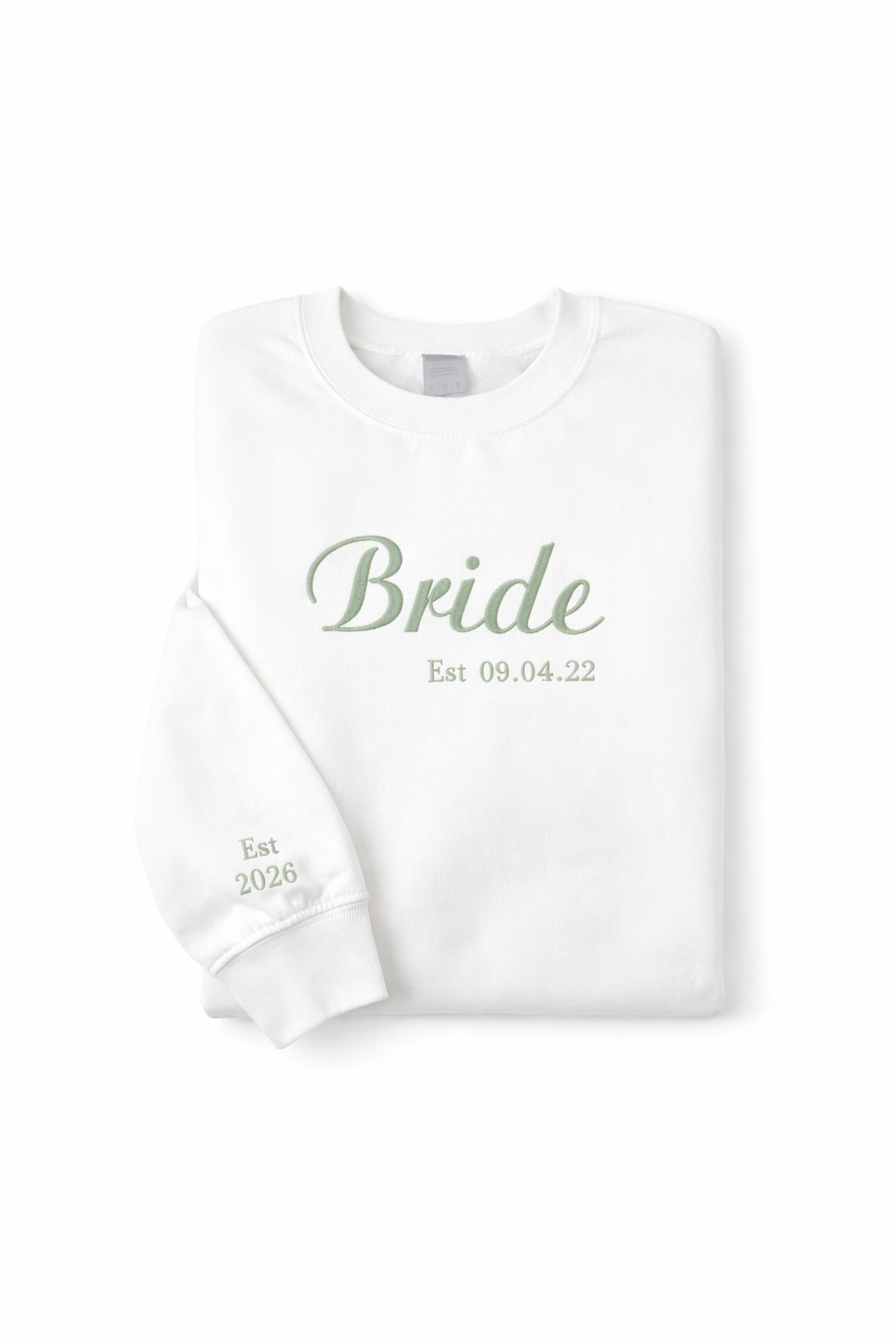 Scripted personalised unisex sweatshirt or hoodie
