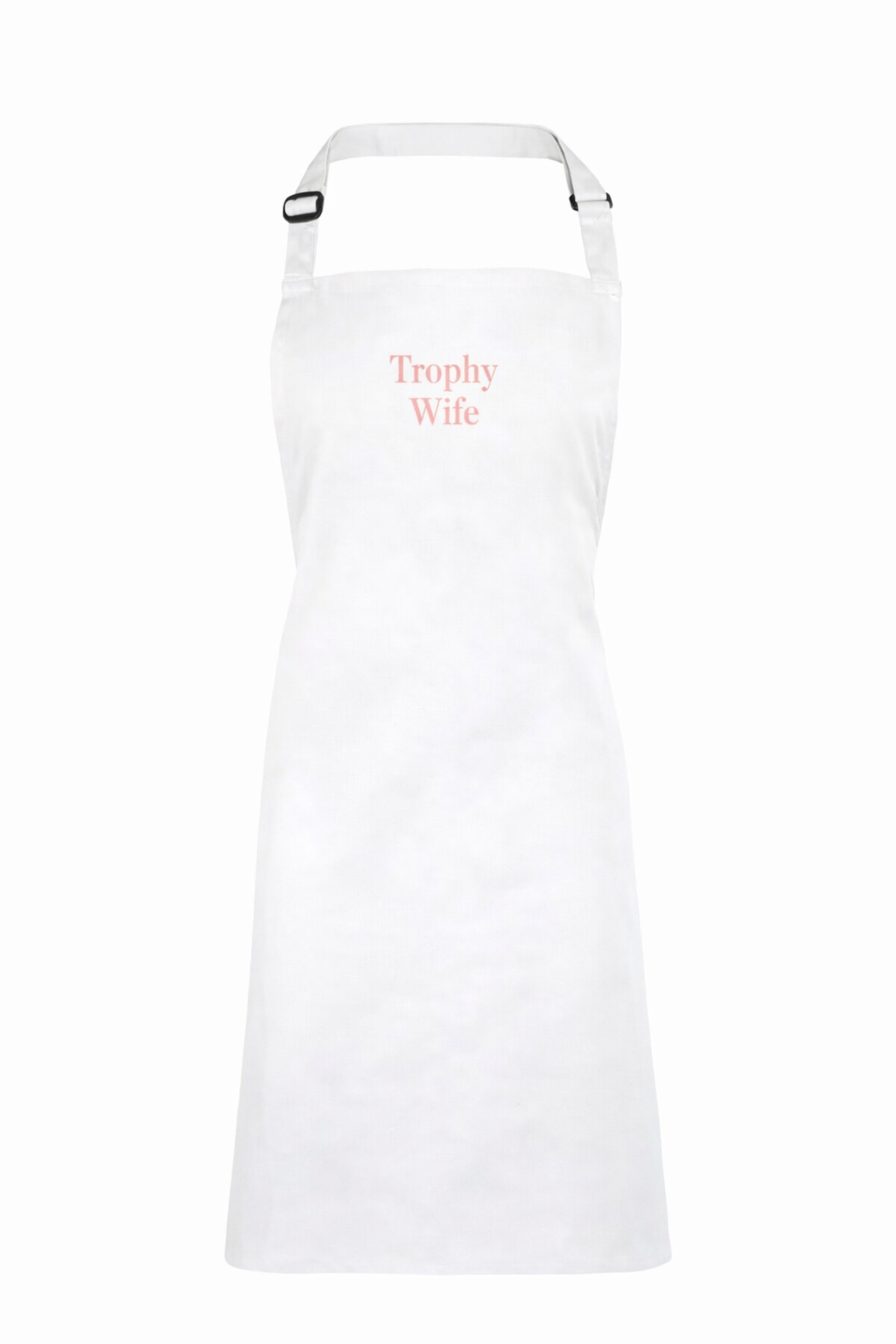 Personalised embroidered bridal apron