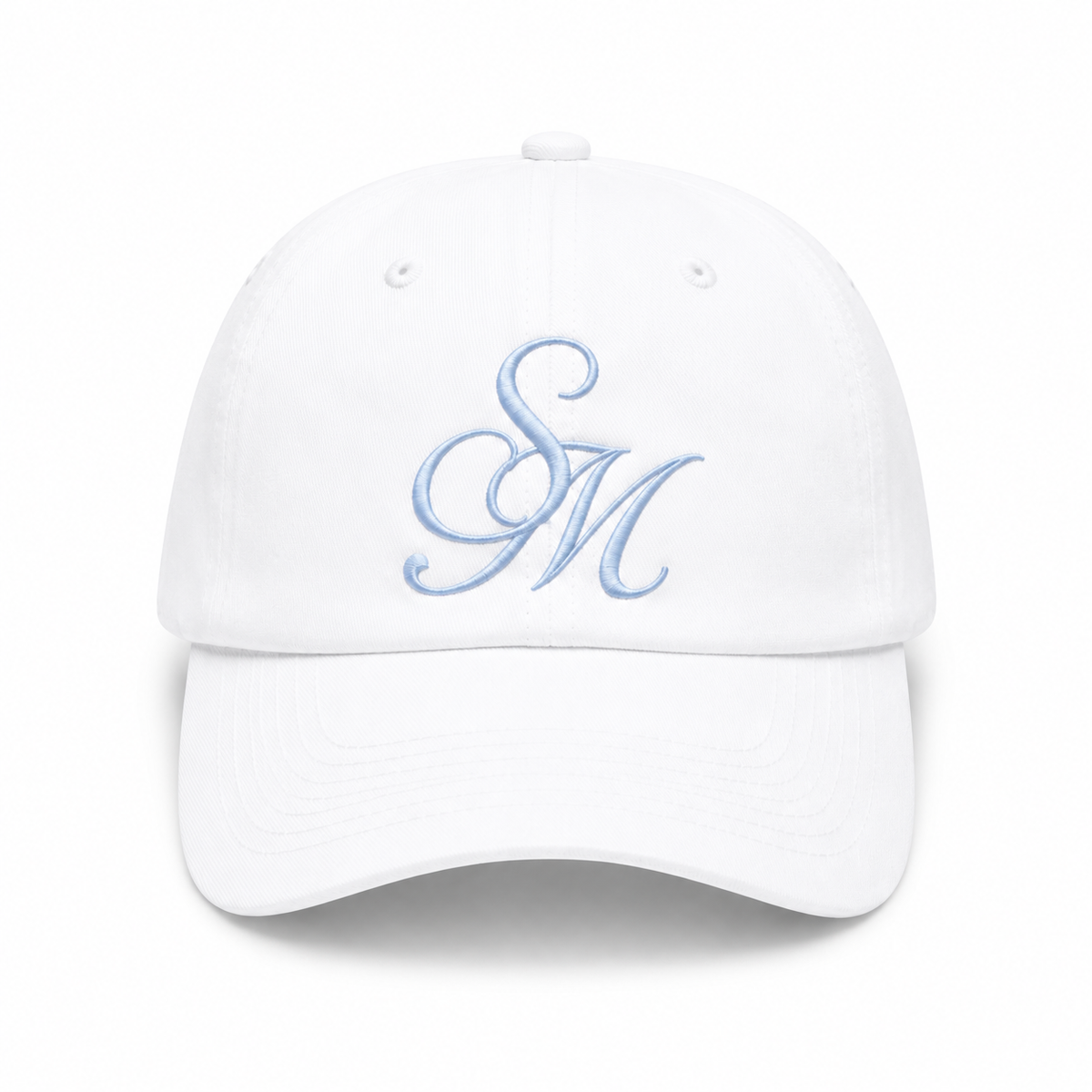 Couples intertwined initials cap