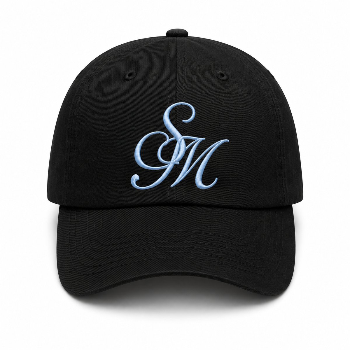Couples intertwined initials cap
