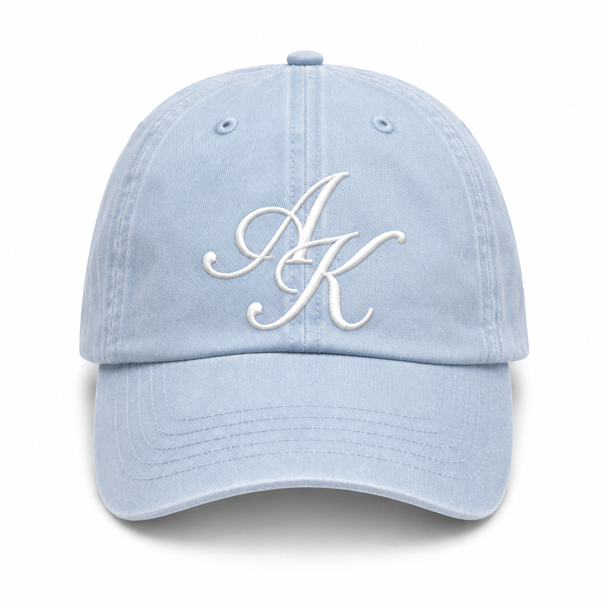 Couples intertwined initials cap